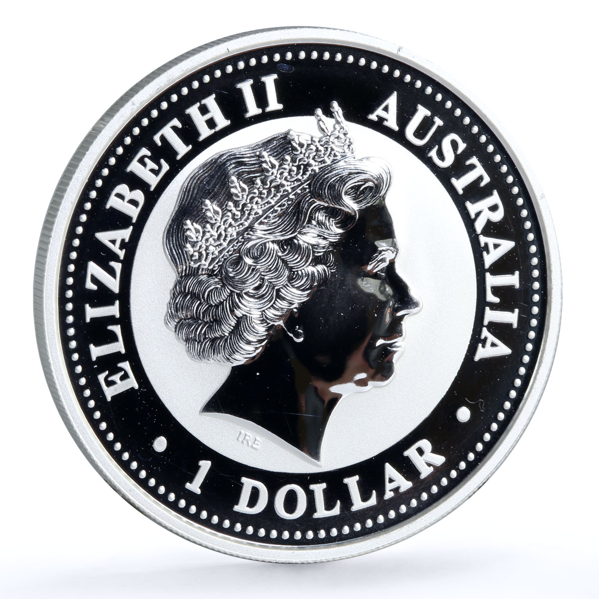 Australia 1 dollar Kookaburra Bird Zodiac Signs Sagittarius silver coin 2005