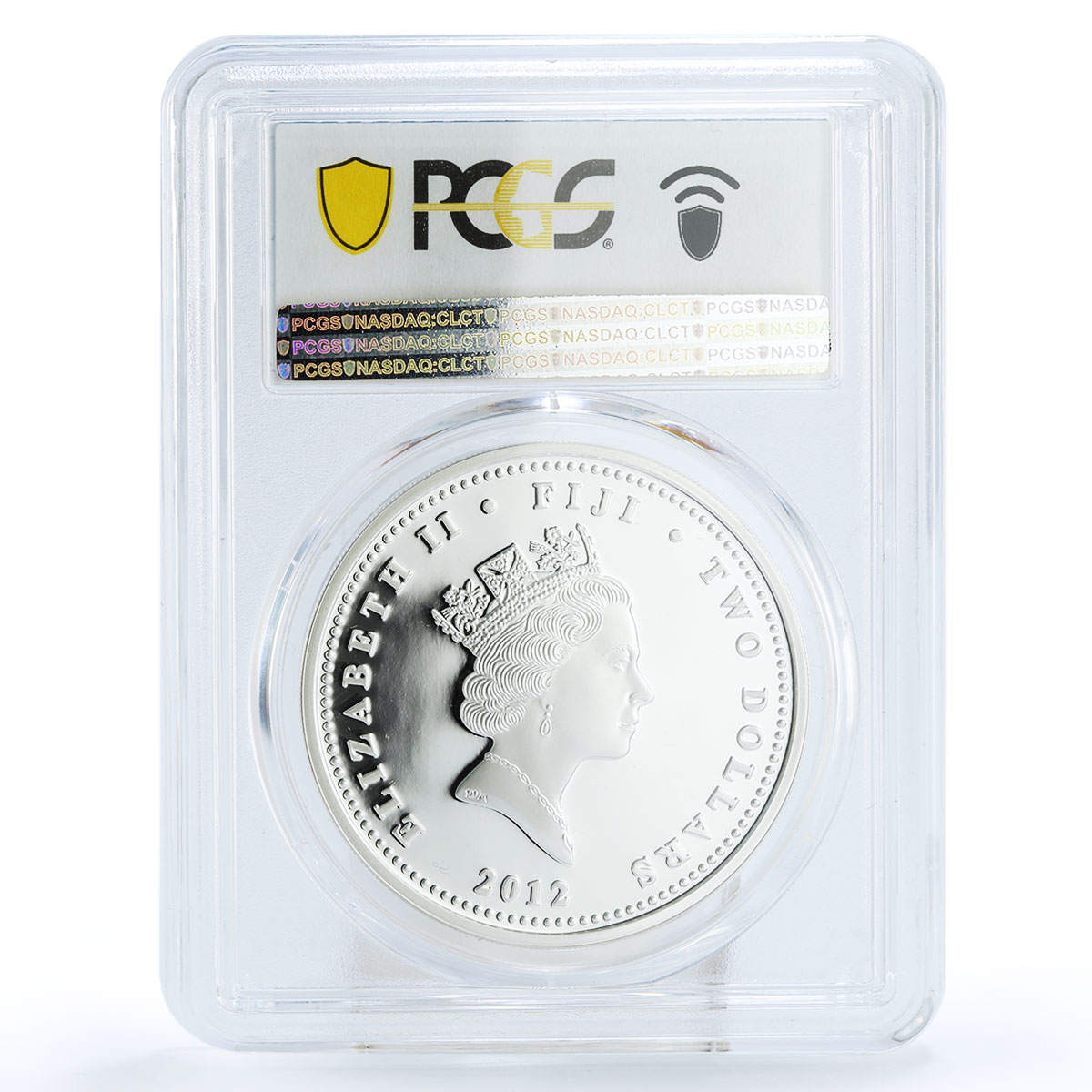 Fiji 2 dollars Alexander III Romanov Family PR70 PCGS silver coin 2012