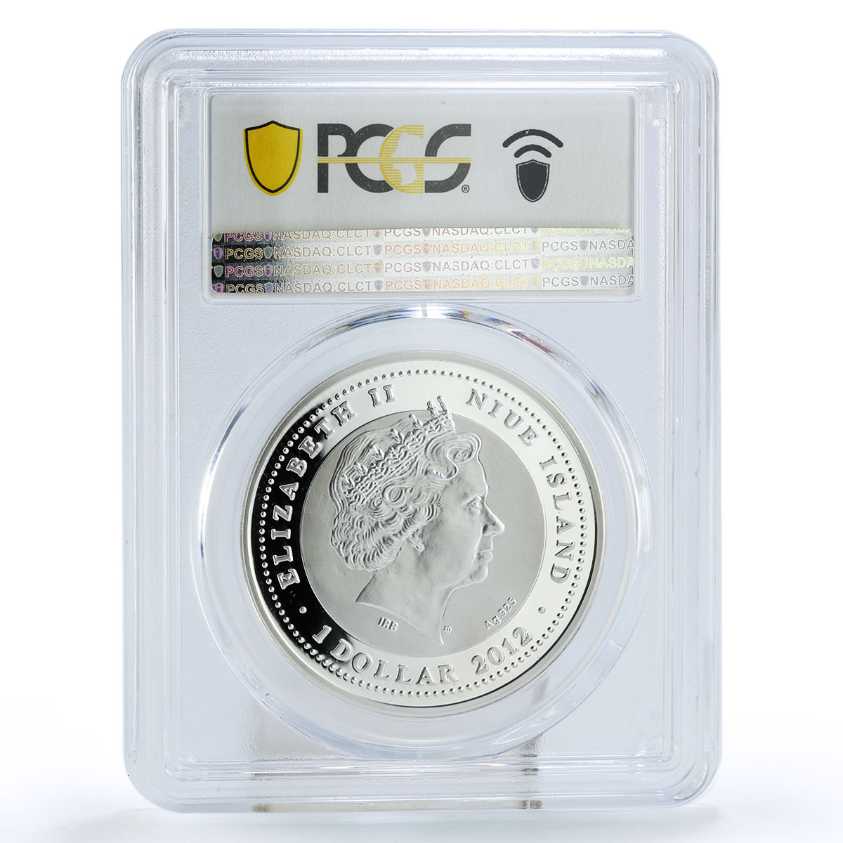 Niue 1 dollar Chinese Lunar Year Year of Snake PR70 PCGS silver  coin 2012