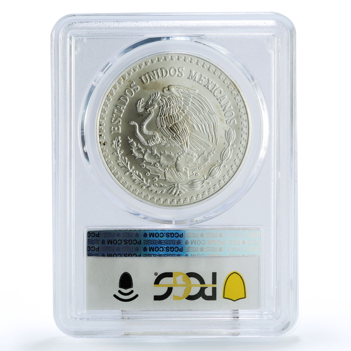 Mexico 1 onza Libertad Angel of Independence MS68 PCGS silver coin 1996