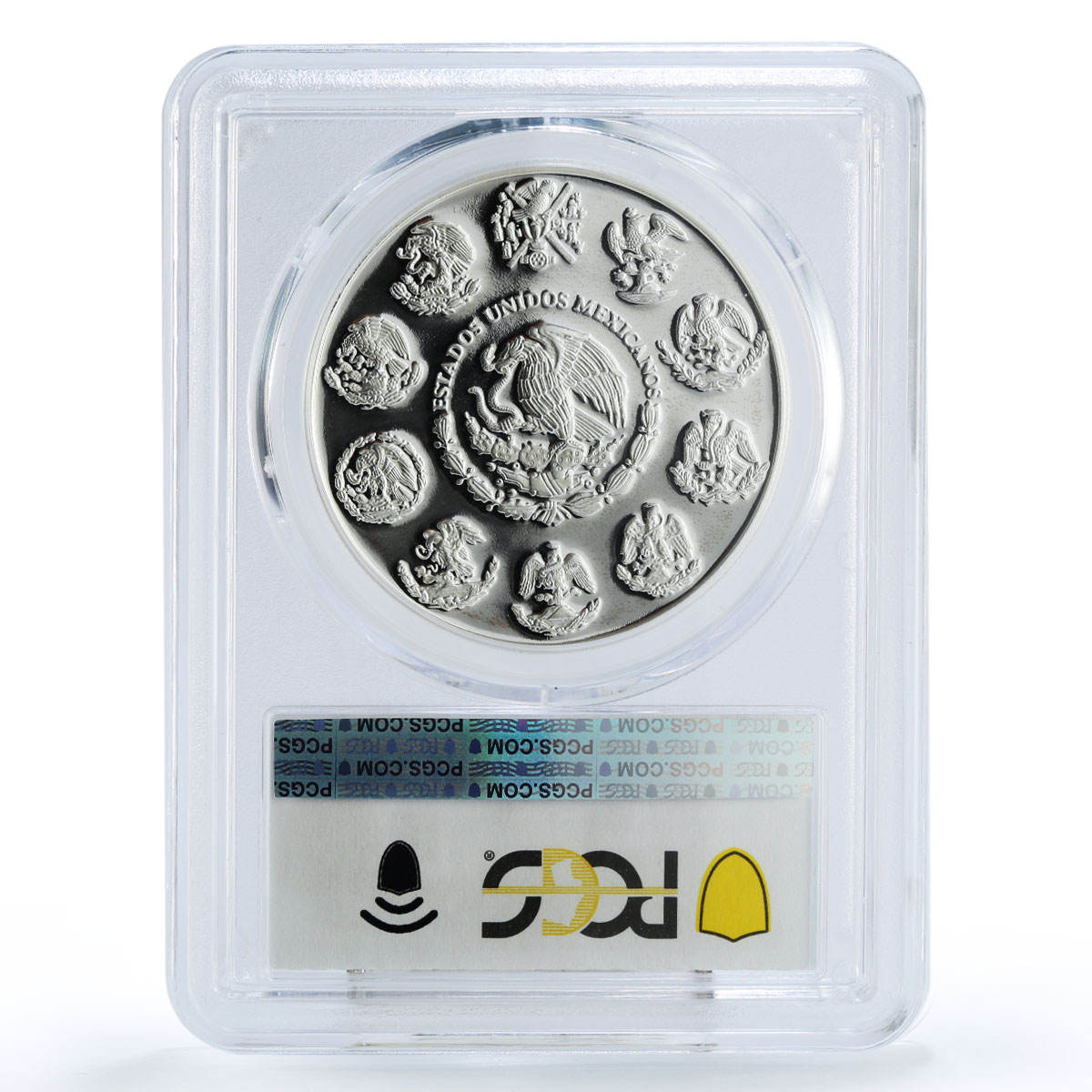 Mexico 5 pesos Chichen Itza Observation Architecture PR69 PCGS silver coin 2012