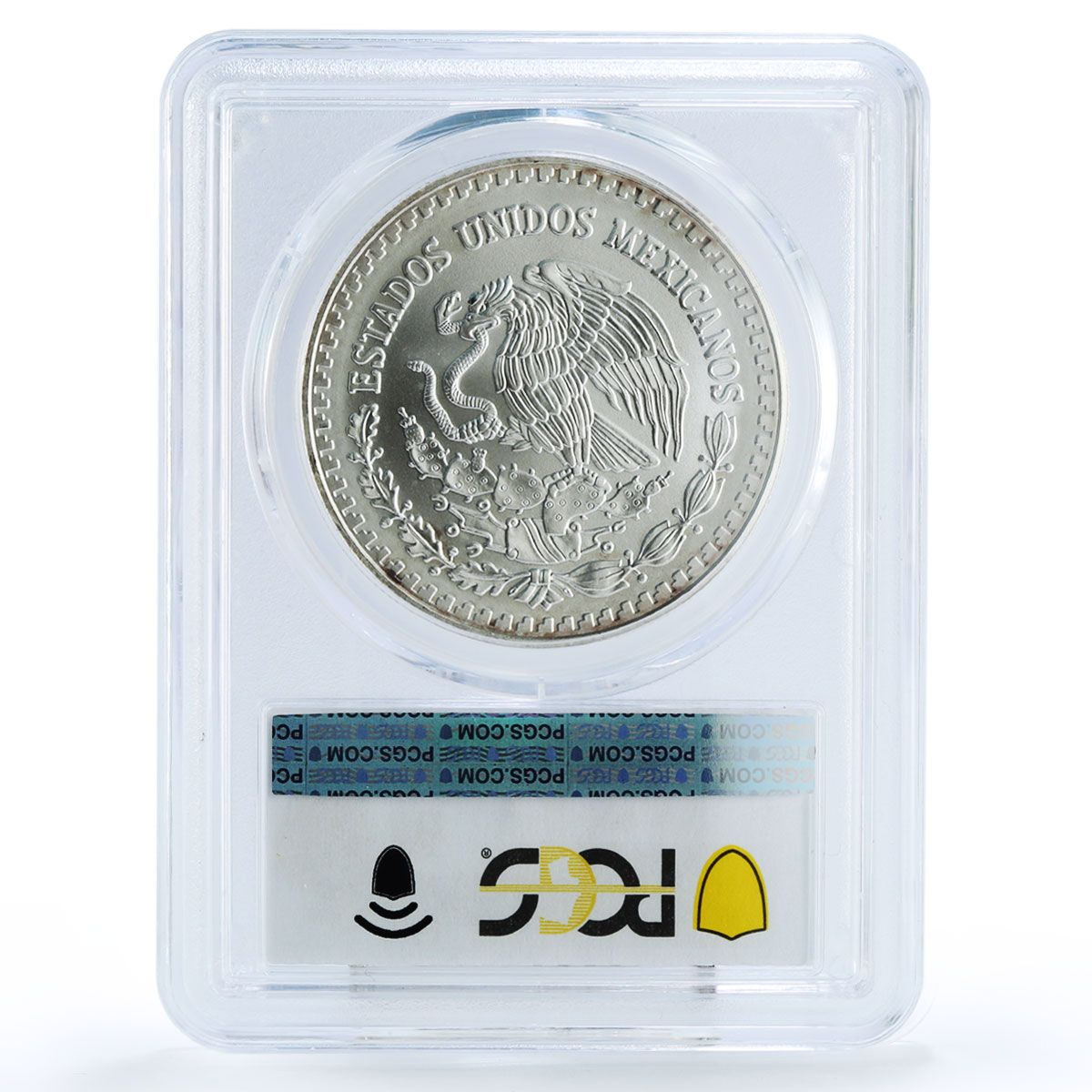 Mexico 1 onza Libertad Angel of Independence MS66 PCGS silver coin 1998