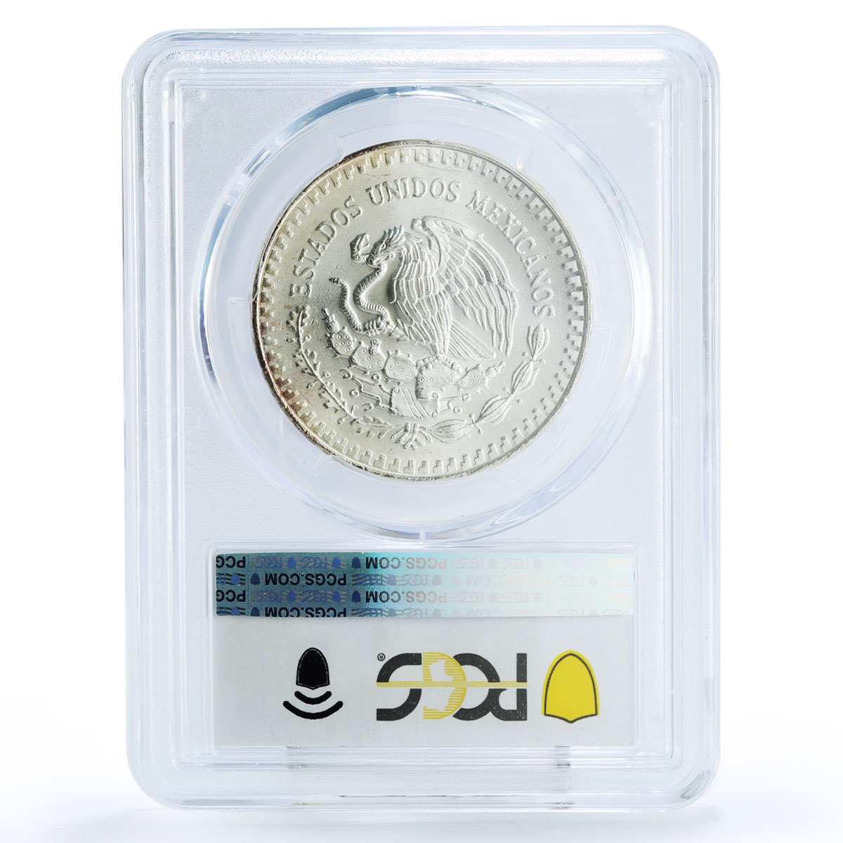 Mexico 1 onza Libertad Angel of Independence MS65 PCGS silver coin 1988