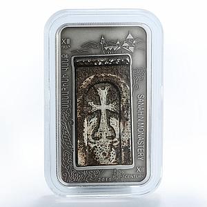 Armenia 1000 dram Monastery of Sanahin series Khachkar Church silver coin 2011