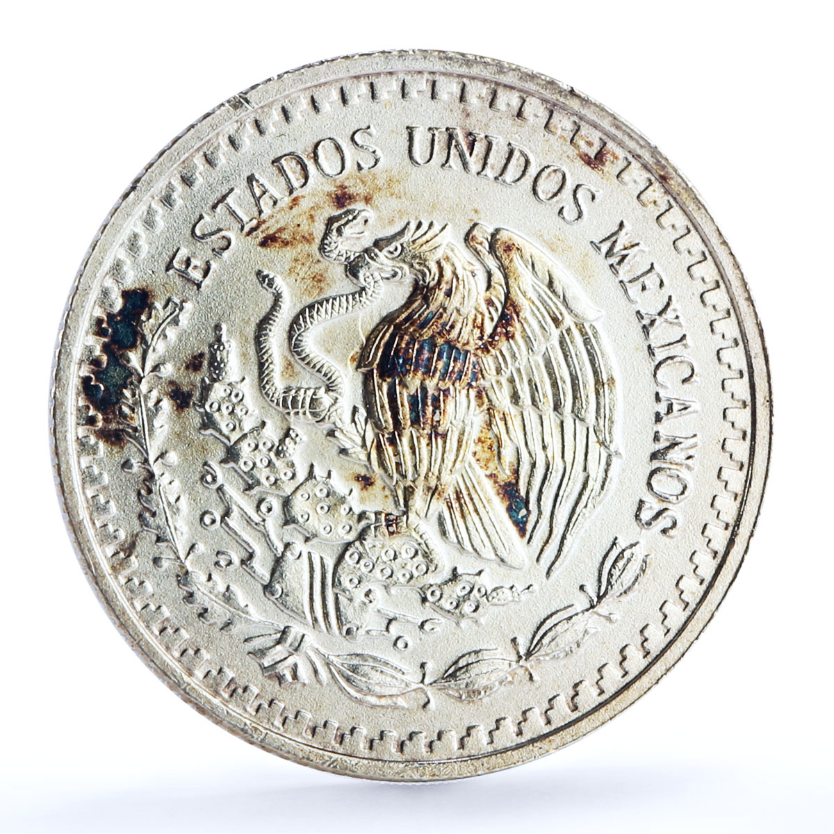 Mexico set of 5 coins Libertad Angel of Independence silver coins 1992