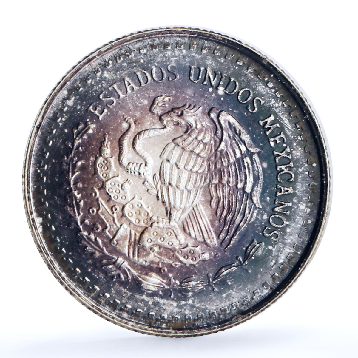 Mexico set of 5 coins Libertad Angel of Independence silver coins 1992