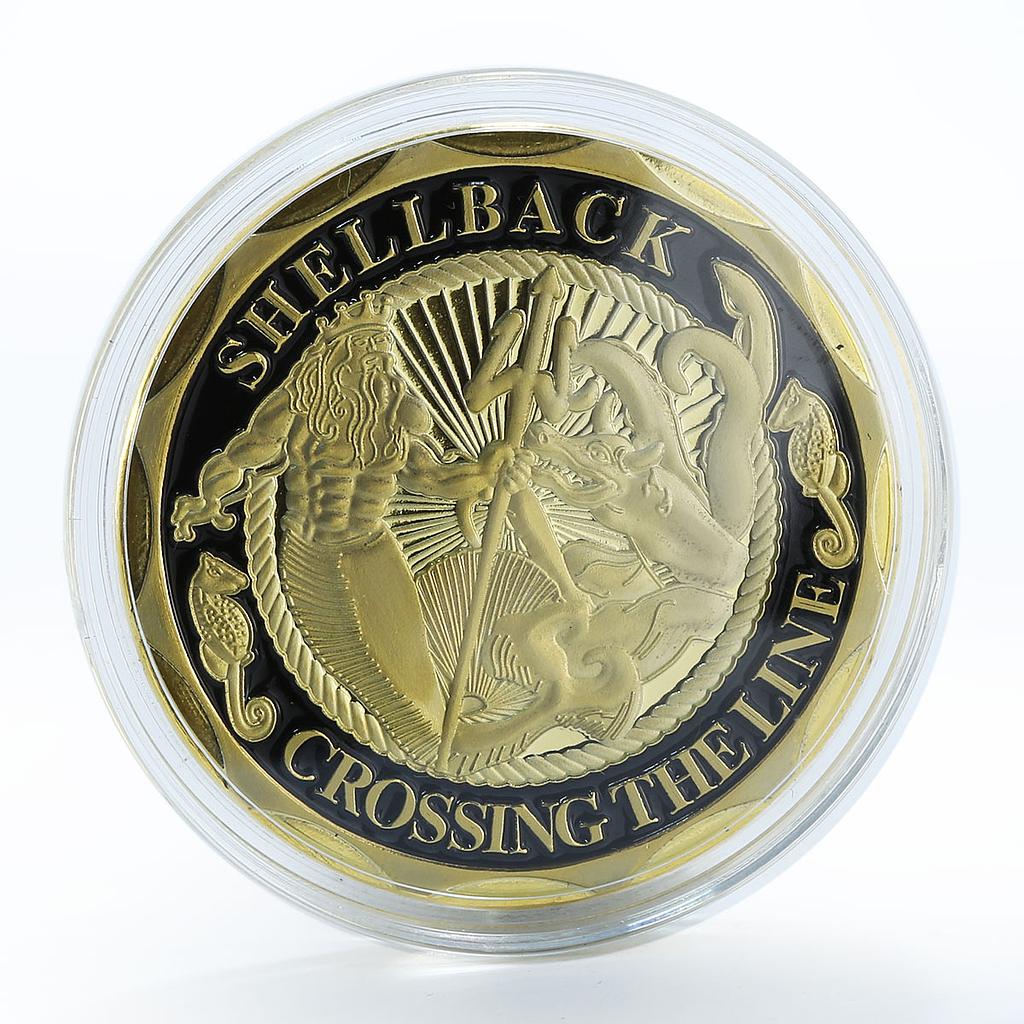 United States Navy Eagle with Anchor Poseidon token