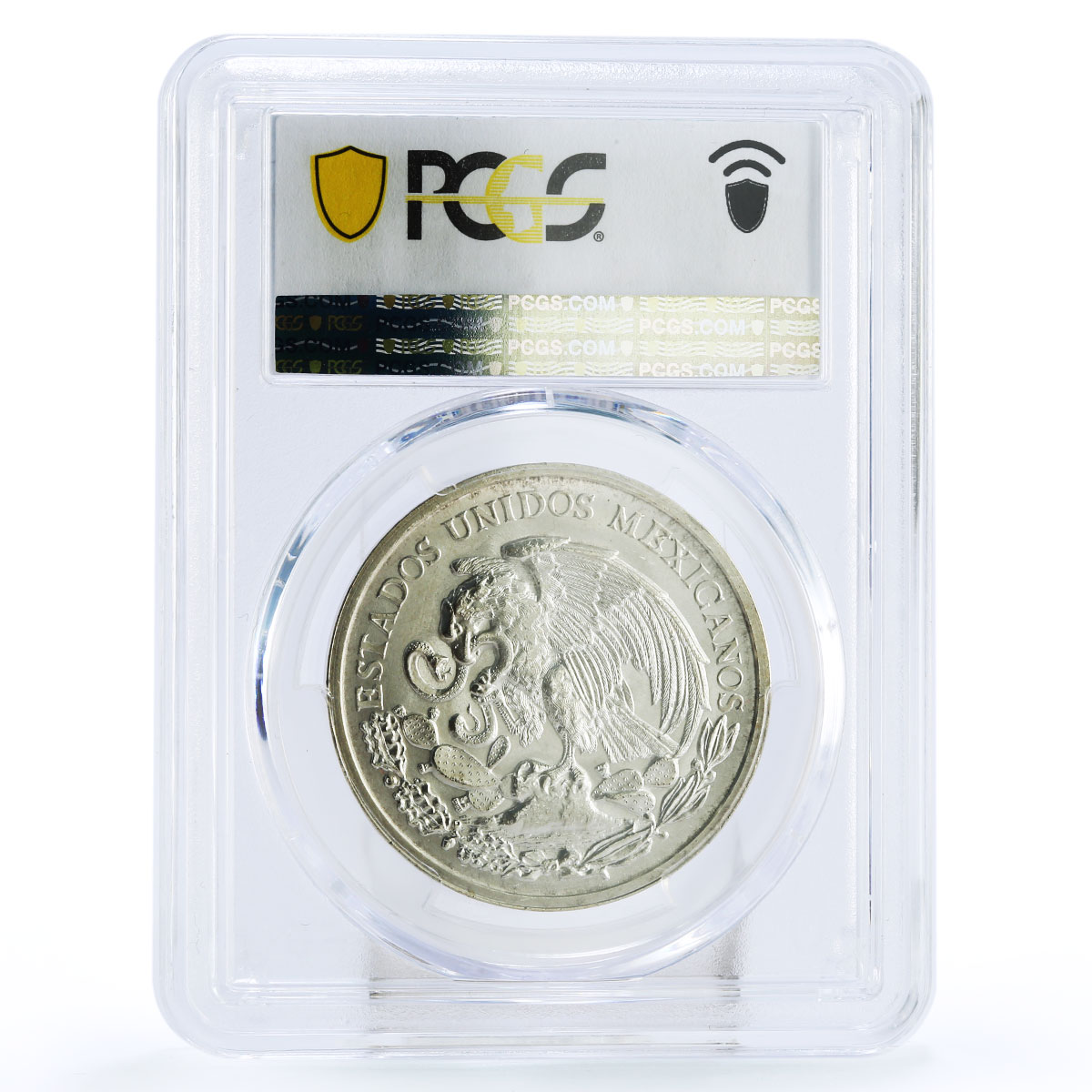 Mexico Puebla Battle General Zaragoza Horseman MS63 PCGS silver medal coin 1962