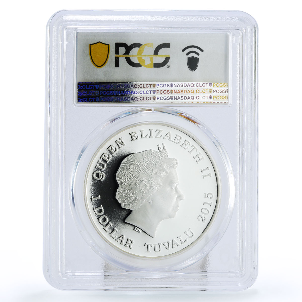 Tuvalu 1 dollar Deadly and Dangerous Bull Ant PR70 PCGS silver coin 2015