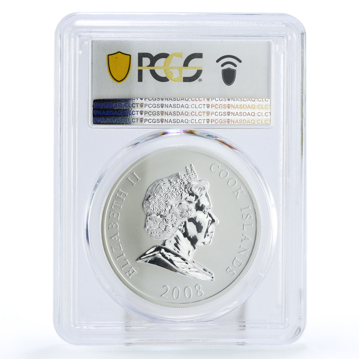 Cook Islands 10 $ Nathan Rothschild Financial World Tycoons PR69 PCGS 2008