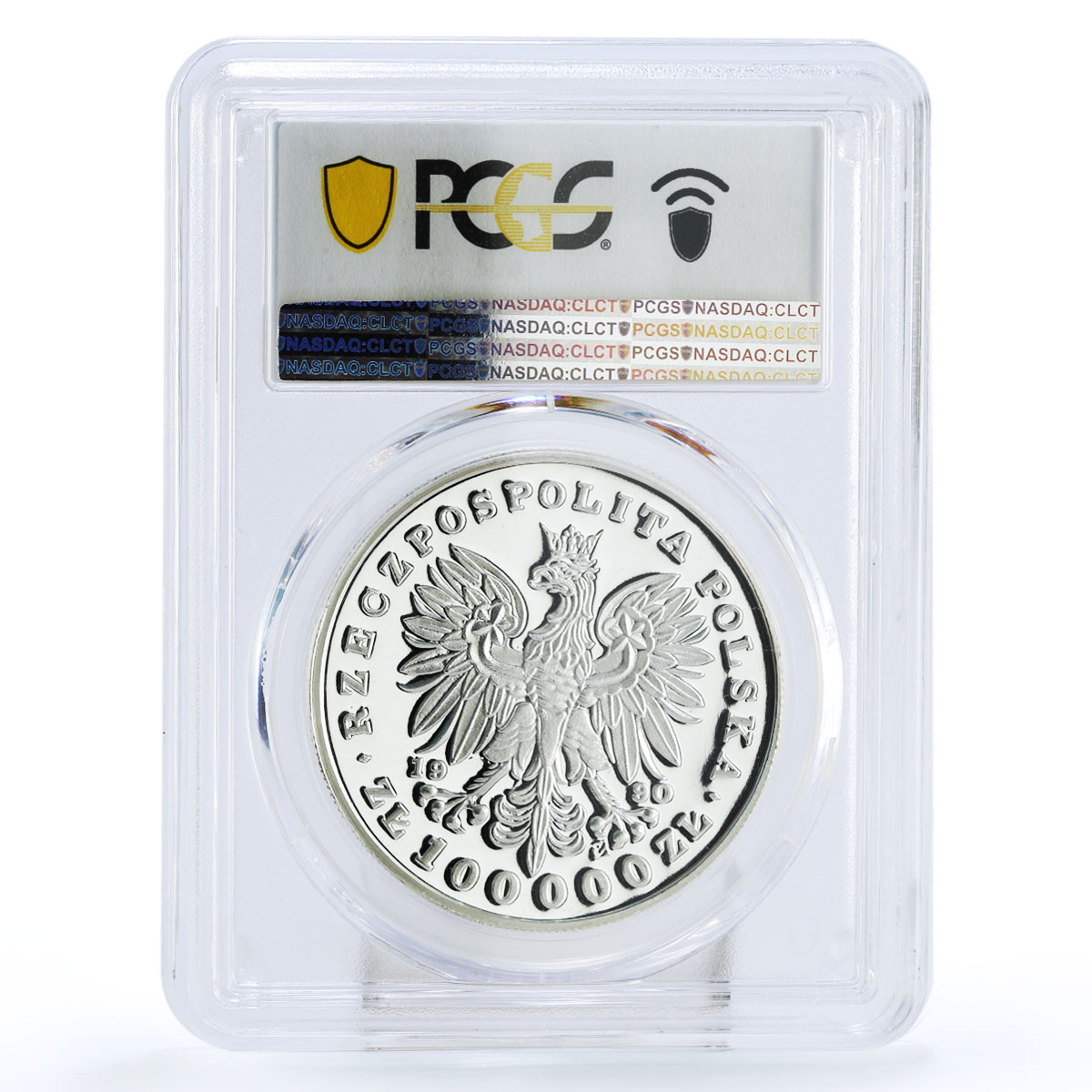Poland 100 000 zlotych Tadeusz Kosciuszko PR69 PCGS silver coin 1990