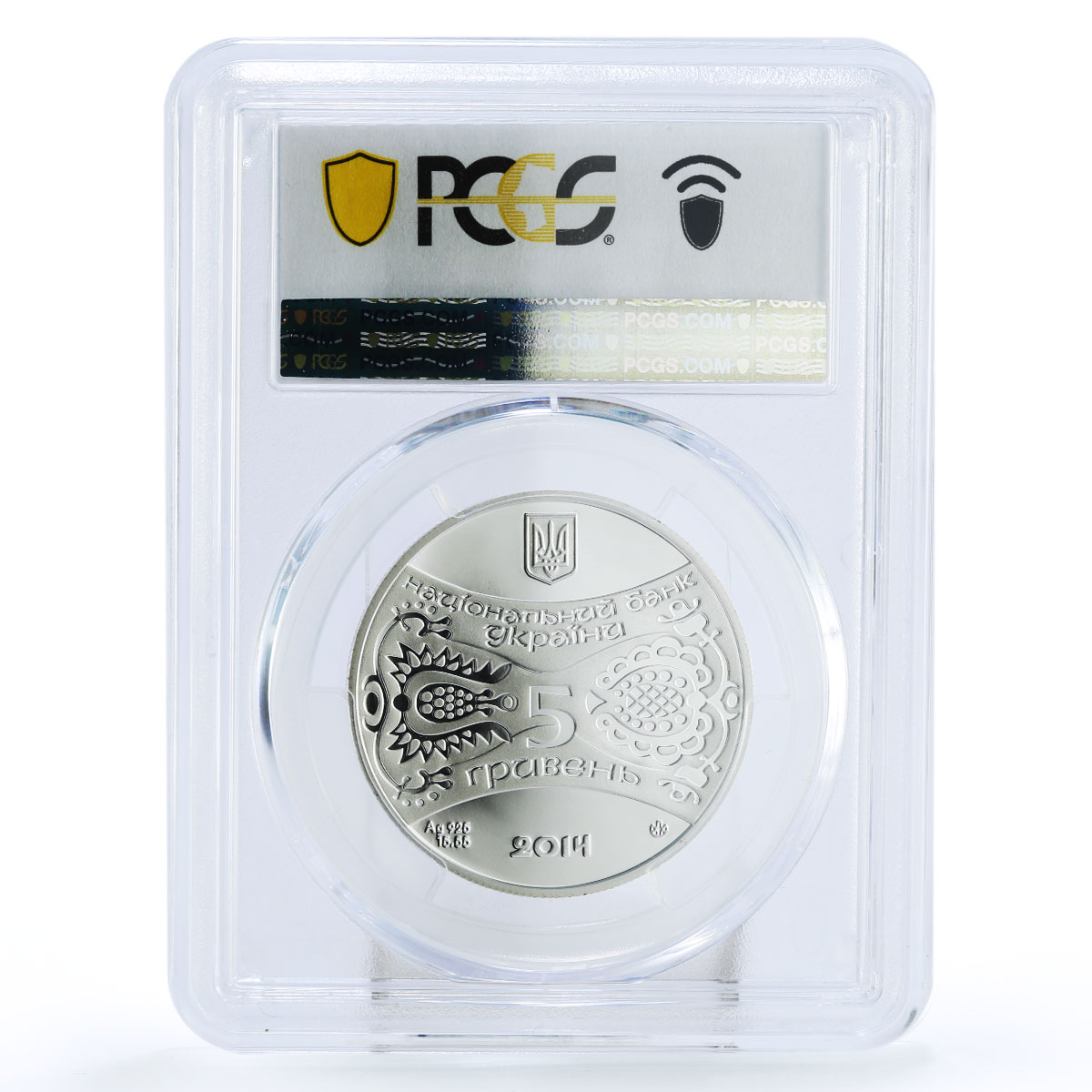 Ukraine 5 hryvnias Oriental Calendar Year of Horse PR69 PCGS silver coin 2014