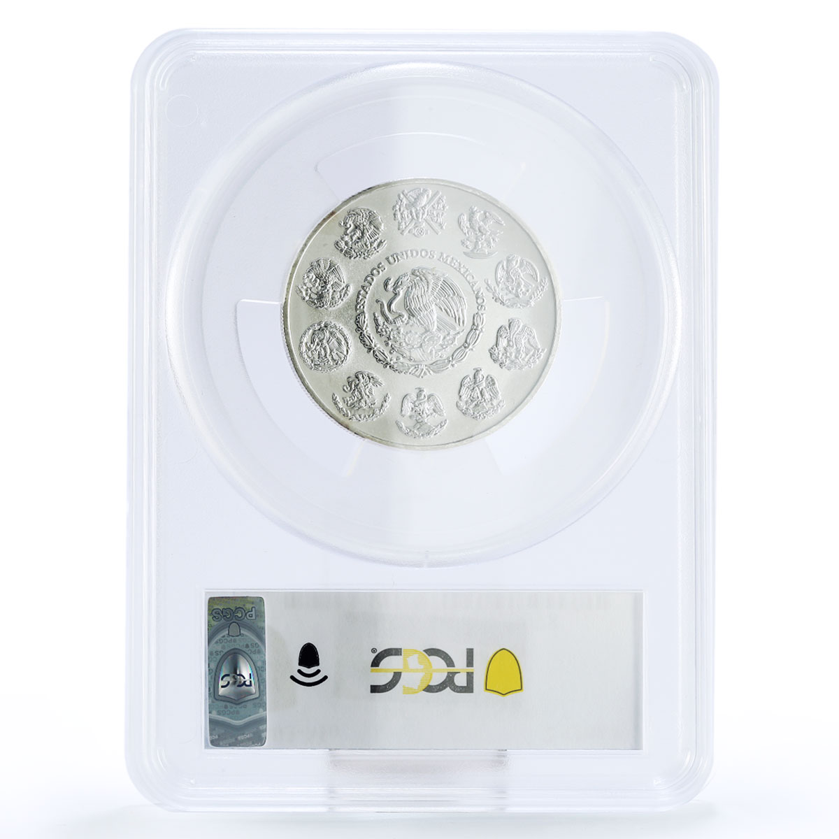 Mexico 2 onzas Libertad Angel of Independence MS69 PCGS silver coin 2003