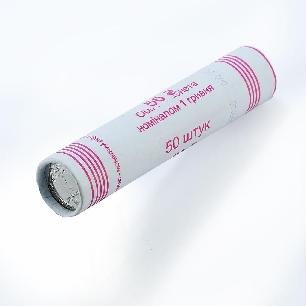 Ukraine 1 hryvnia Volodymyr the Great 50 coins per roll 2018