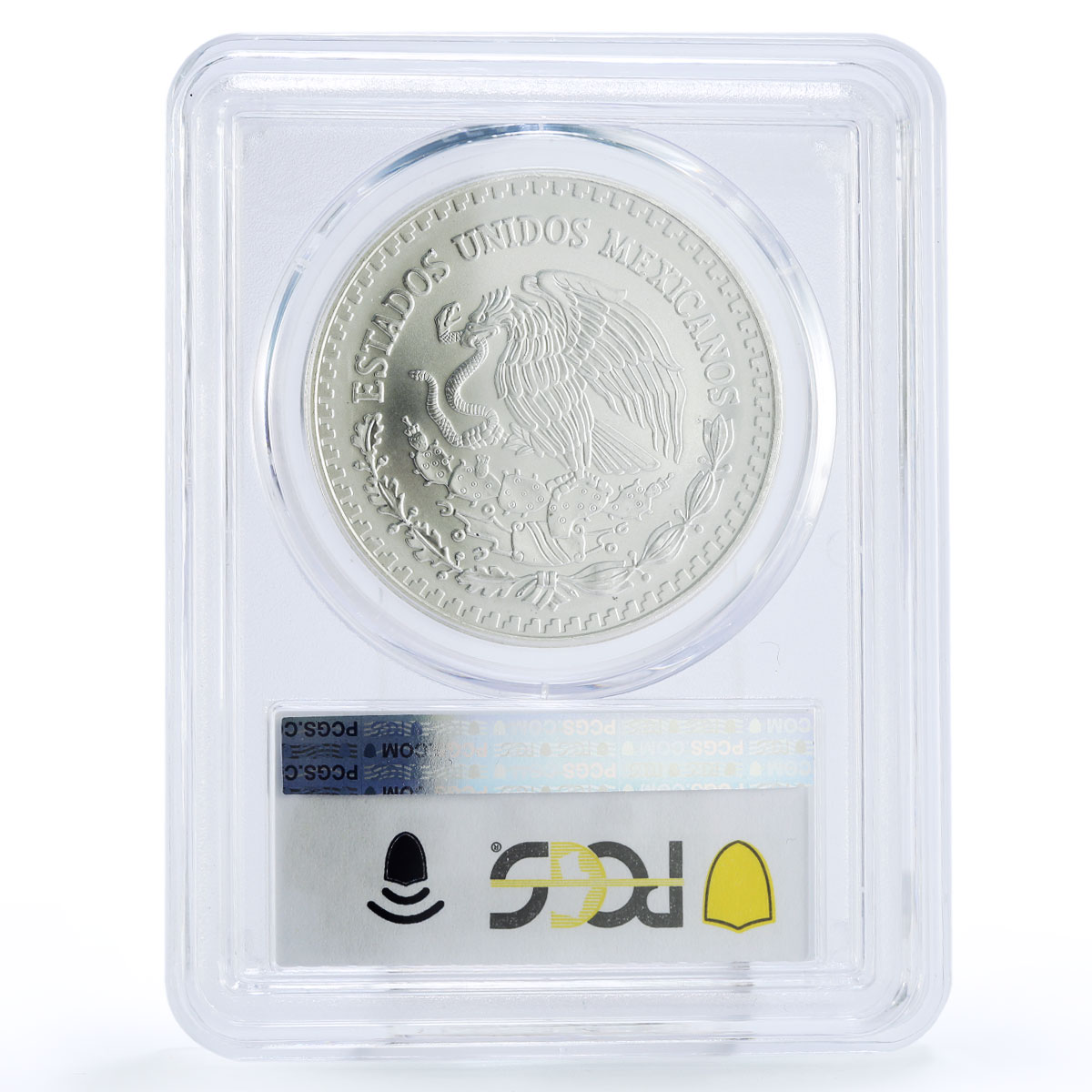 Mexico 1 onza Libertad Angel of Independence MS68 PCGS silver coin 1997