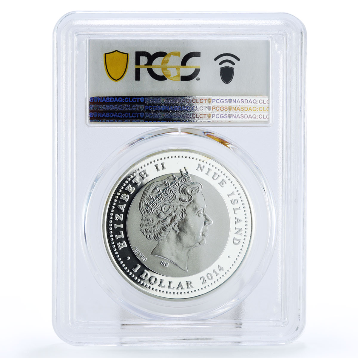 Niue 1 dollar Saint Nicholas PR69 PCGS silver coin 2014