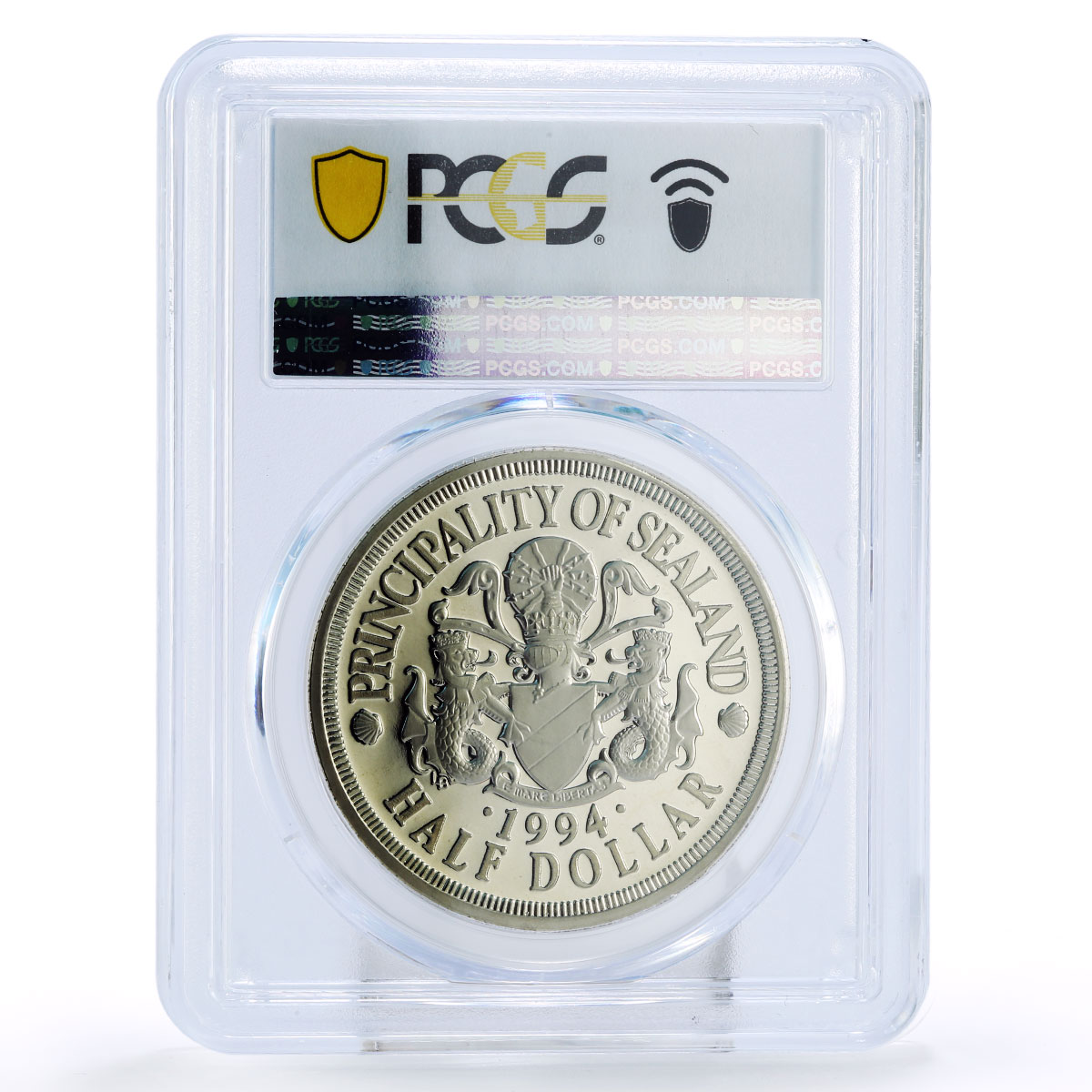 Sealand 50 cents ORCA Whale Fauna PR68 PCGS CuNi coin 1994