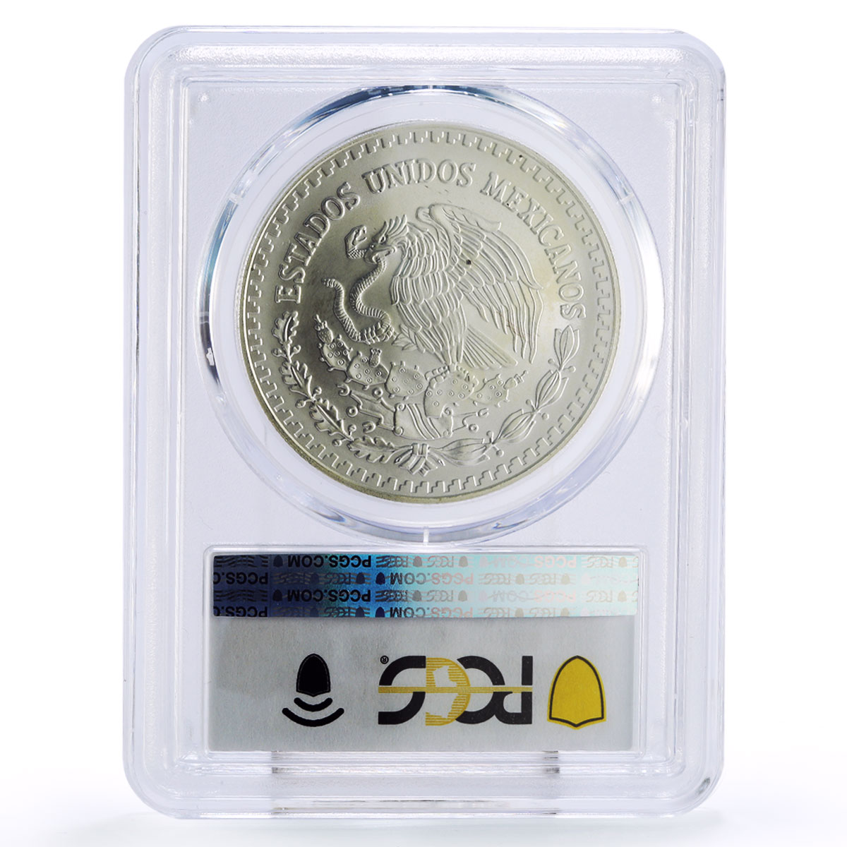 Mexico 1 onza Libertad Angel of Independence MS67 PCGS silver coin 1999