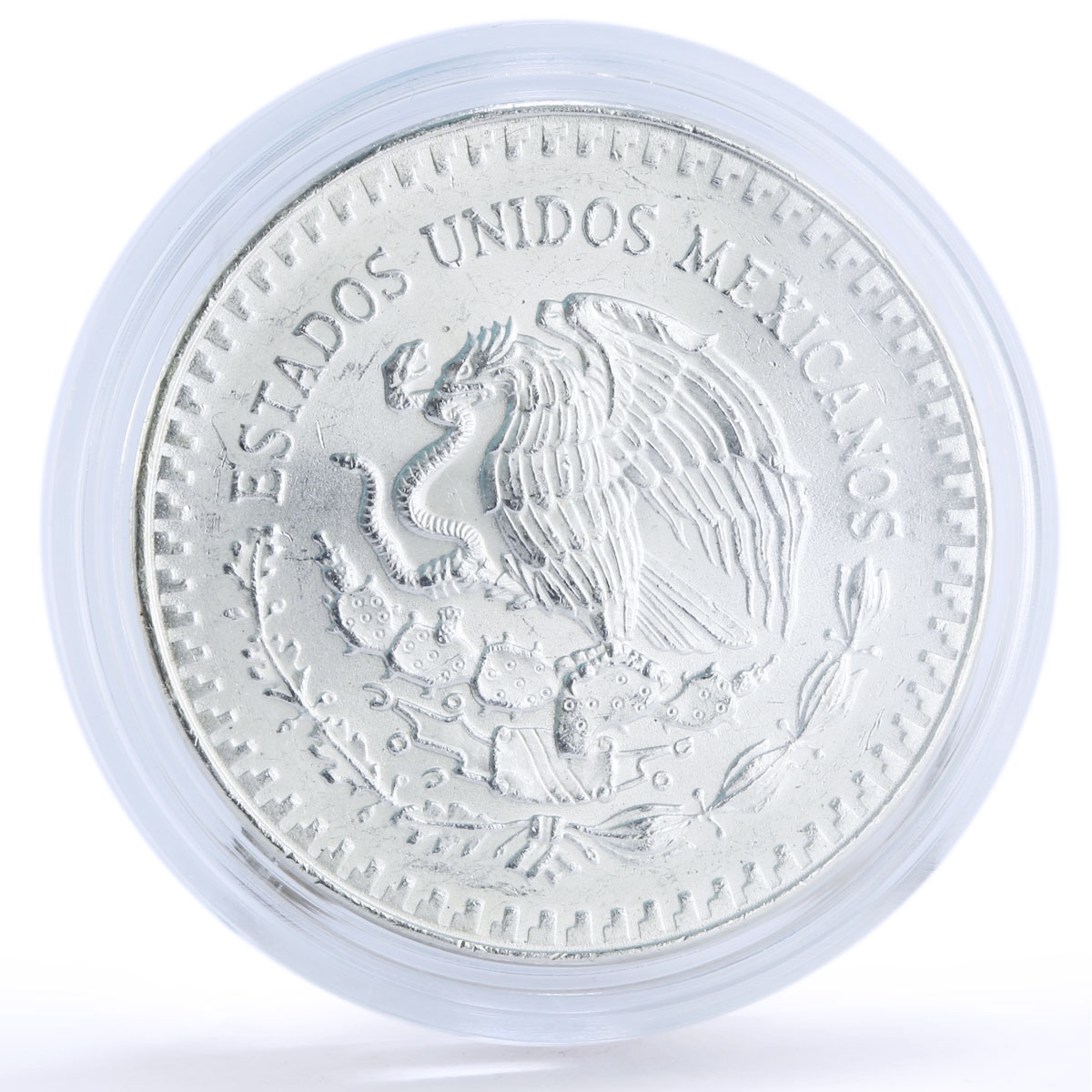 Mexico 1 onza Libertad Angel of Independence silver coin 1988