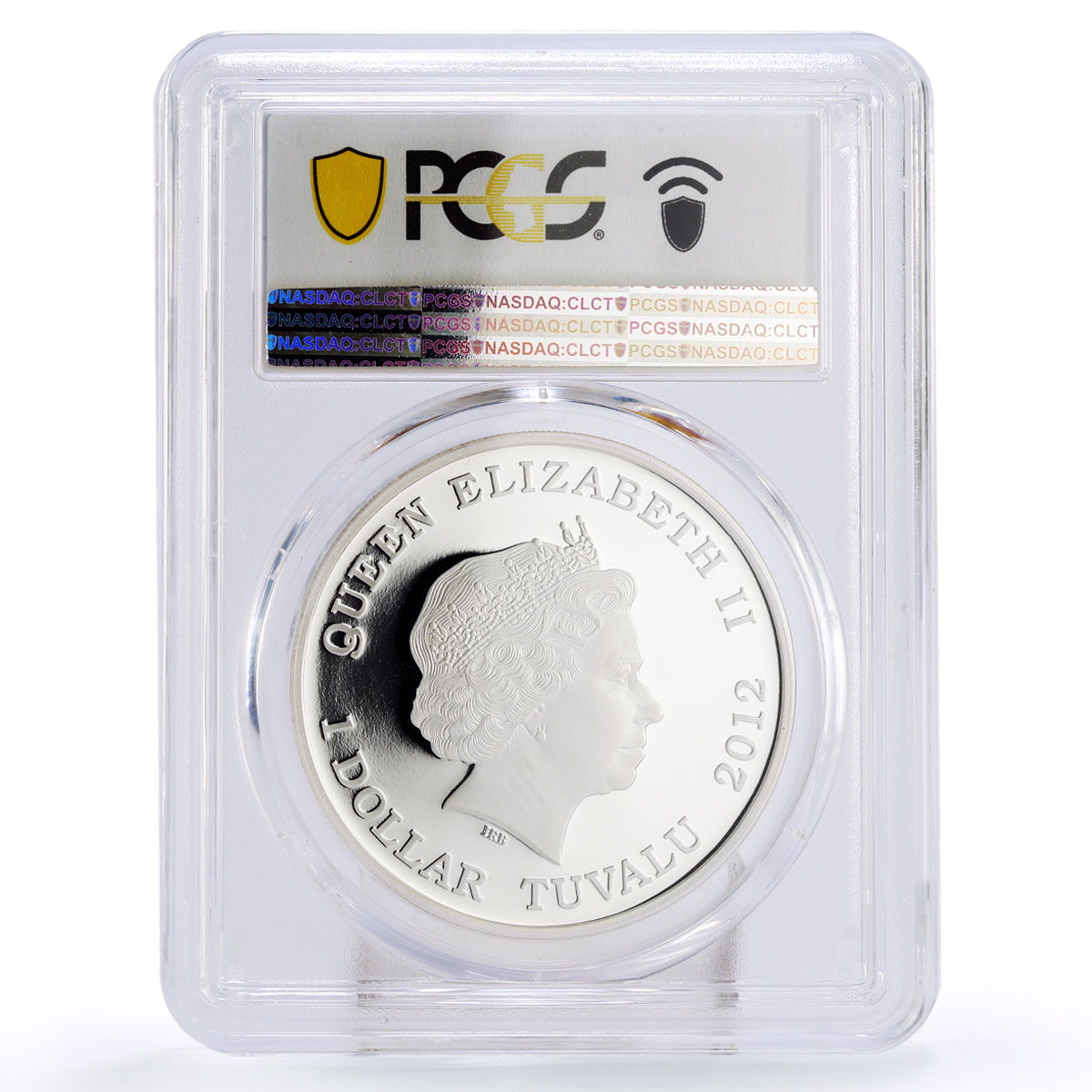 Tuvalu 1 dollar Polar Bear Wildlife in Need PR70 PCGS silver coin 2012