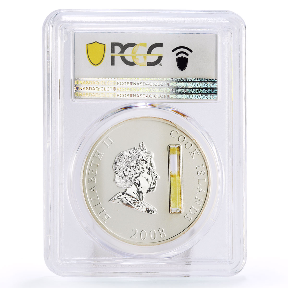 Cook Island 10 $ John Rockefeller Financial Tycoons PR69 PCGS silver coin 2008