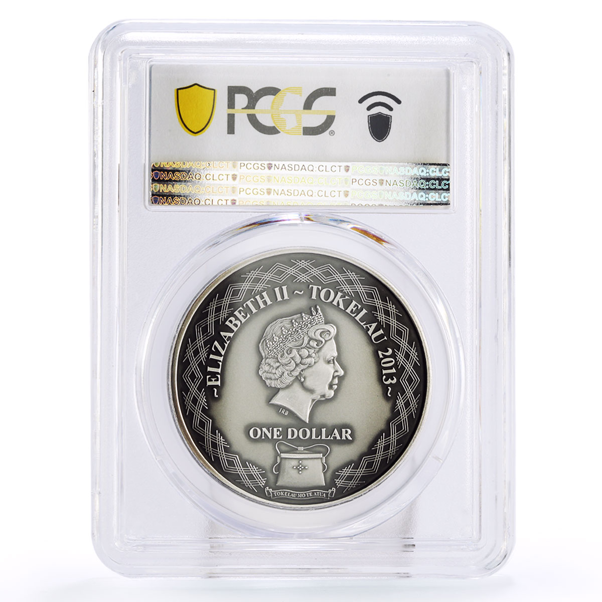 Tokelau 1 dollar Asian Tiger Wild Animals PR70 PCGS silver coin 2013