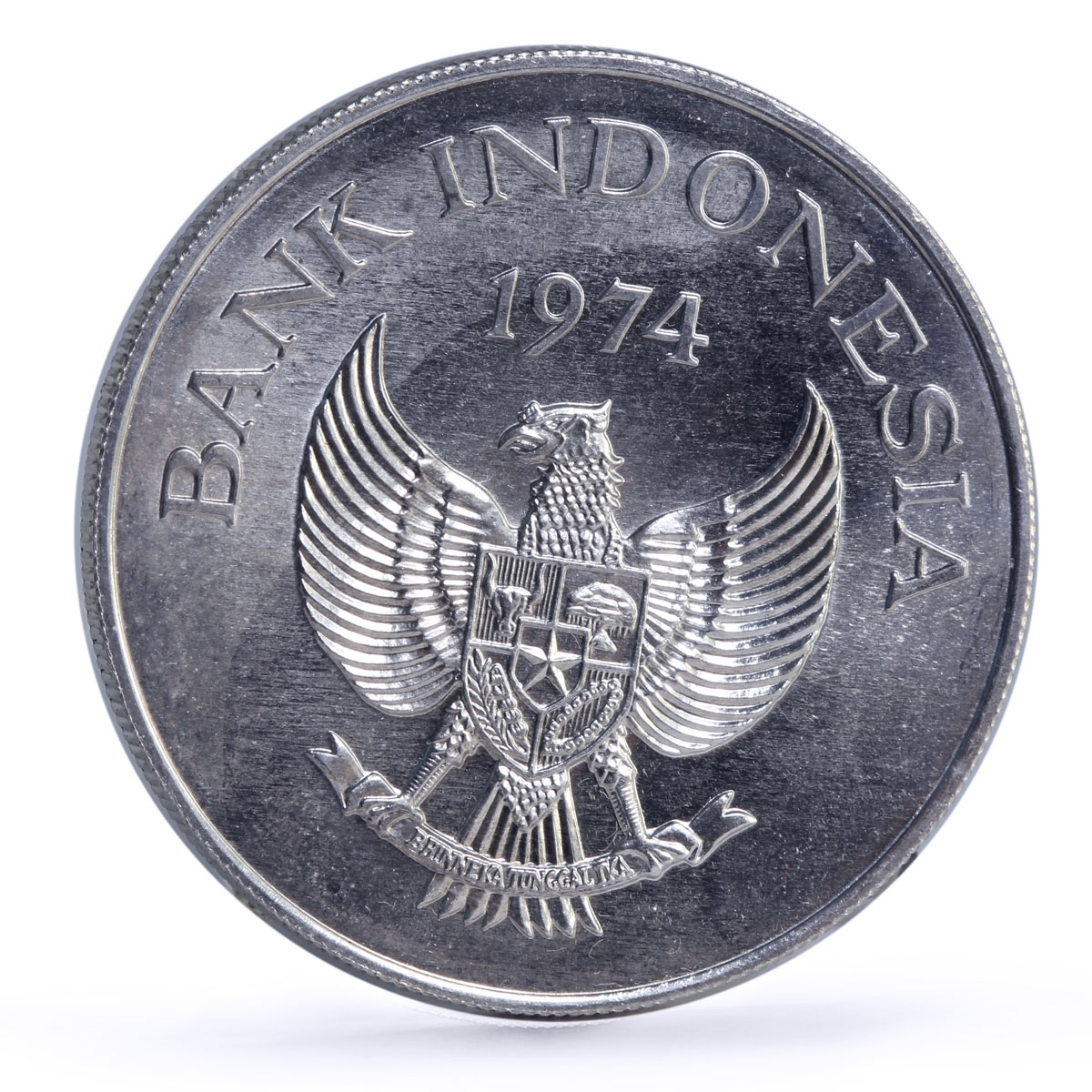Indonesia 5000 rupiah Conservation Wildlife Orangutan Fauna silver coin 1974
