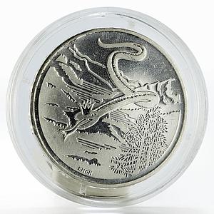 Switzerland 20 francs White Snake Queen silver coin 1995