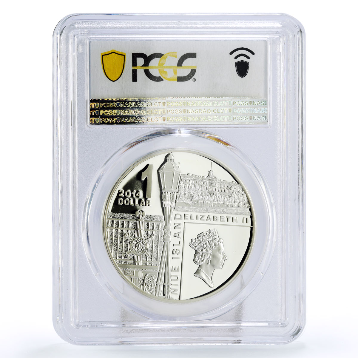 Niue 1 dollar Russian Emperor Maria Feodorovna Paul I PR69 PCGS silver coin 2014