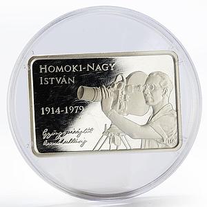 Hungary 10000 forint Istvan Homoki-Nagy film director silver coin 2014