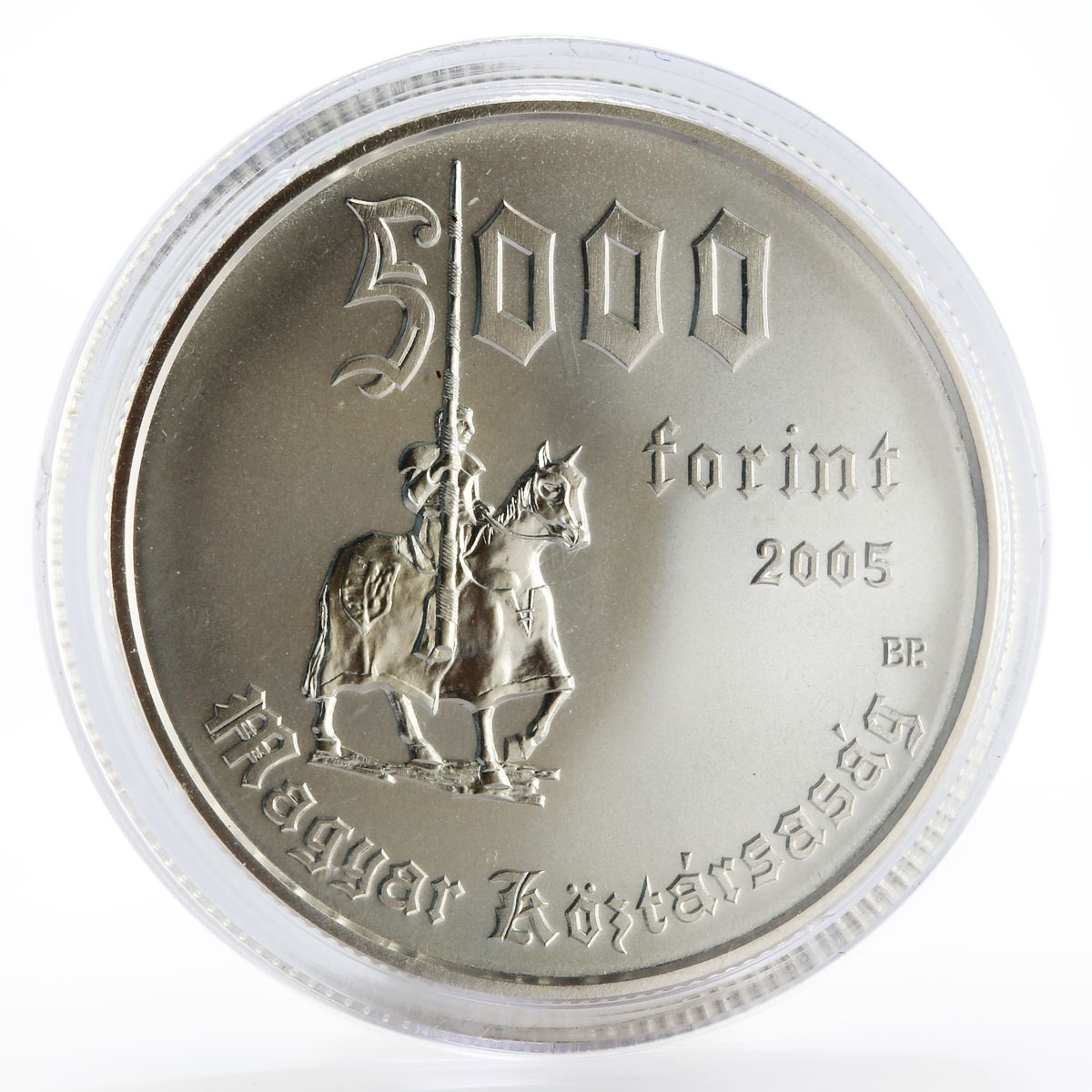 Hungary 5000 forint Diosgyor Castle silver coin 2005