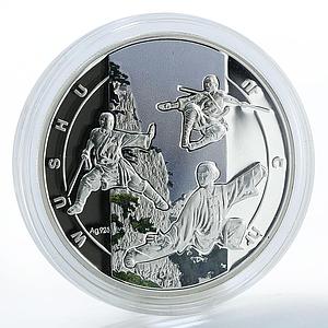 Armenia 1000 dram Martial Arts series Wushu silver coin 2011