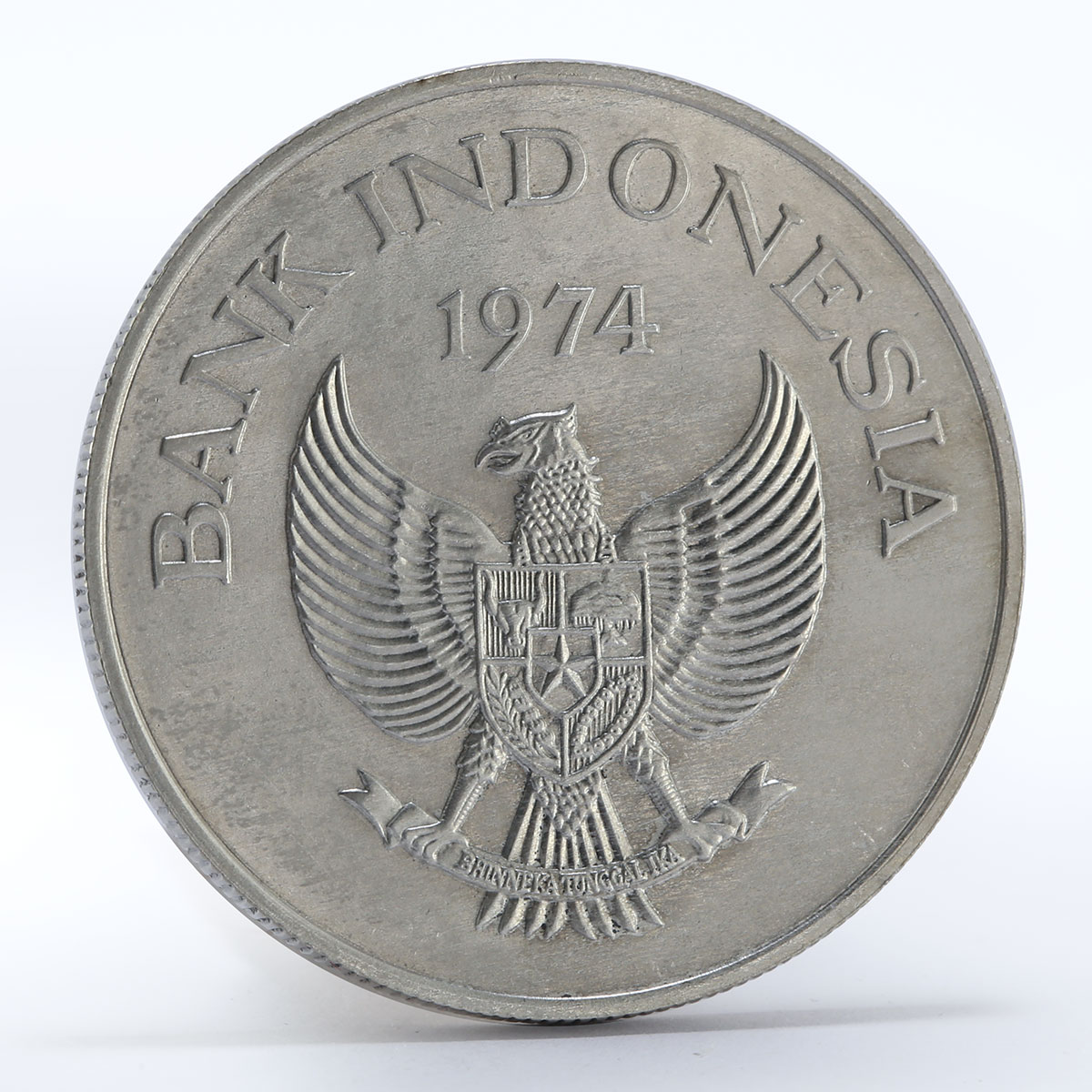 Indonesia 2000 Rupiah Javan Tiger silver coin 1974