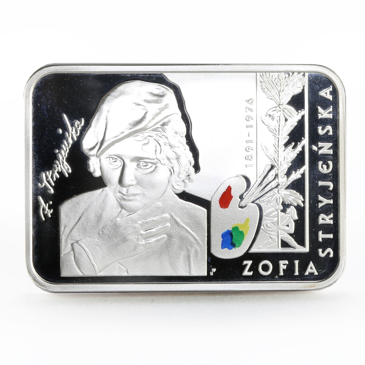 Poland 20 zlotych Famous Painters series Zofia Stryjenska Art silver coin 2011