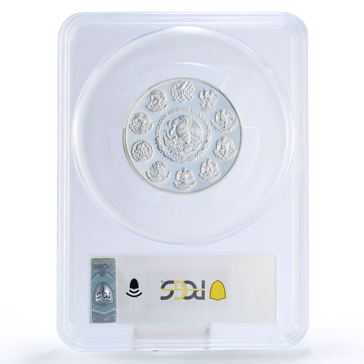 Mexico 10 pesos Chichen Itza Guerreros Temple PR70 PCGS silver coin 2007 2011