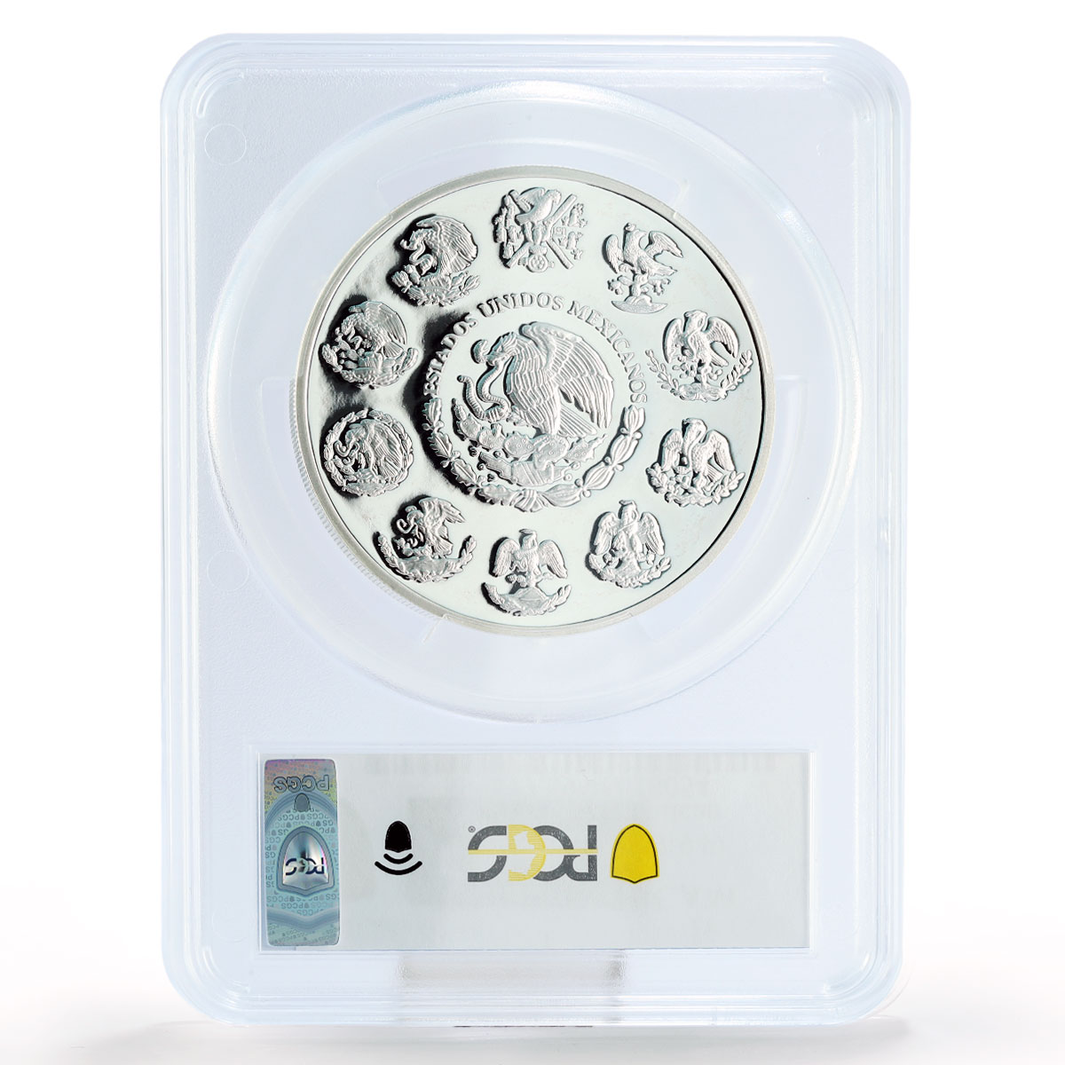 Mexico 20 pesos Chichen Itza El Castillo Kukulcan Pyramid PR69 PCGS Ag coin 2011