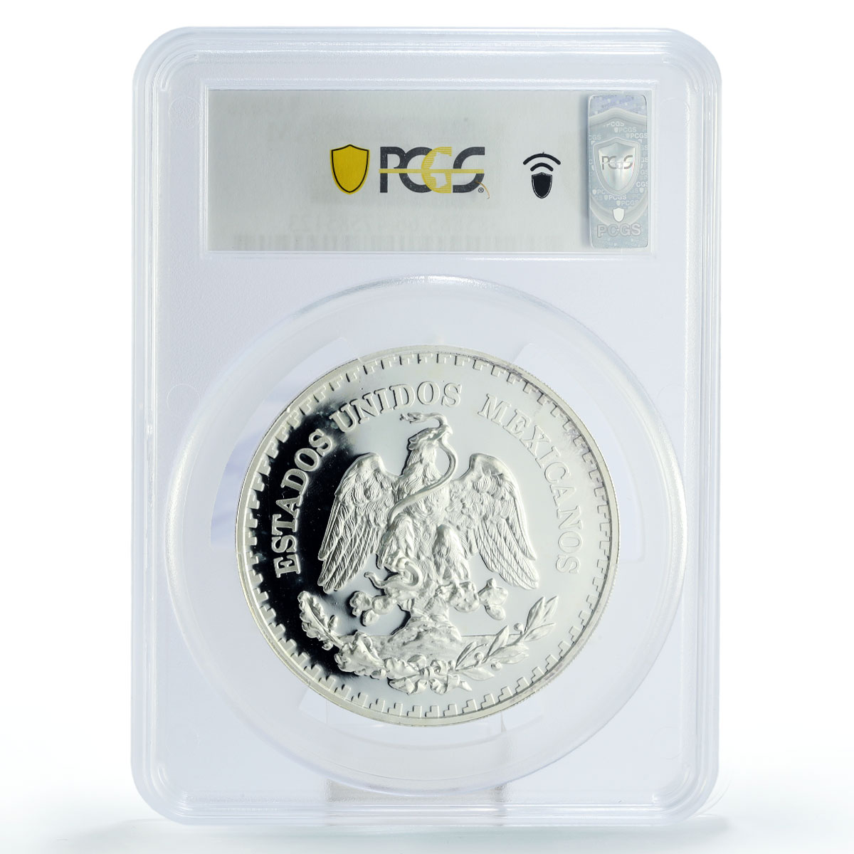 Mexico 5 onzas Numismatic Association ANA Butterflies PR66 PCGS silver coin 1987