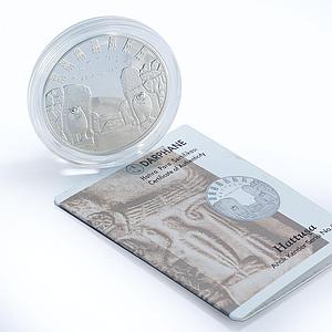 Turkey 20 lira Culture Hattusa Lion Gate Heritage proof silver coin 2015