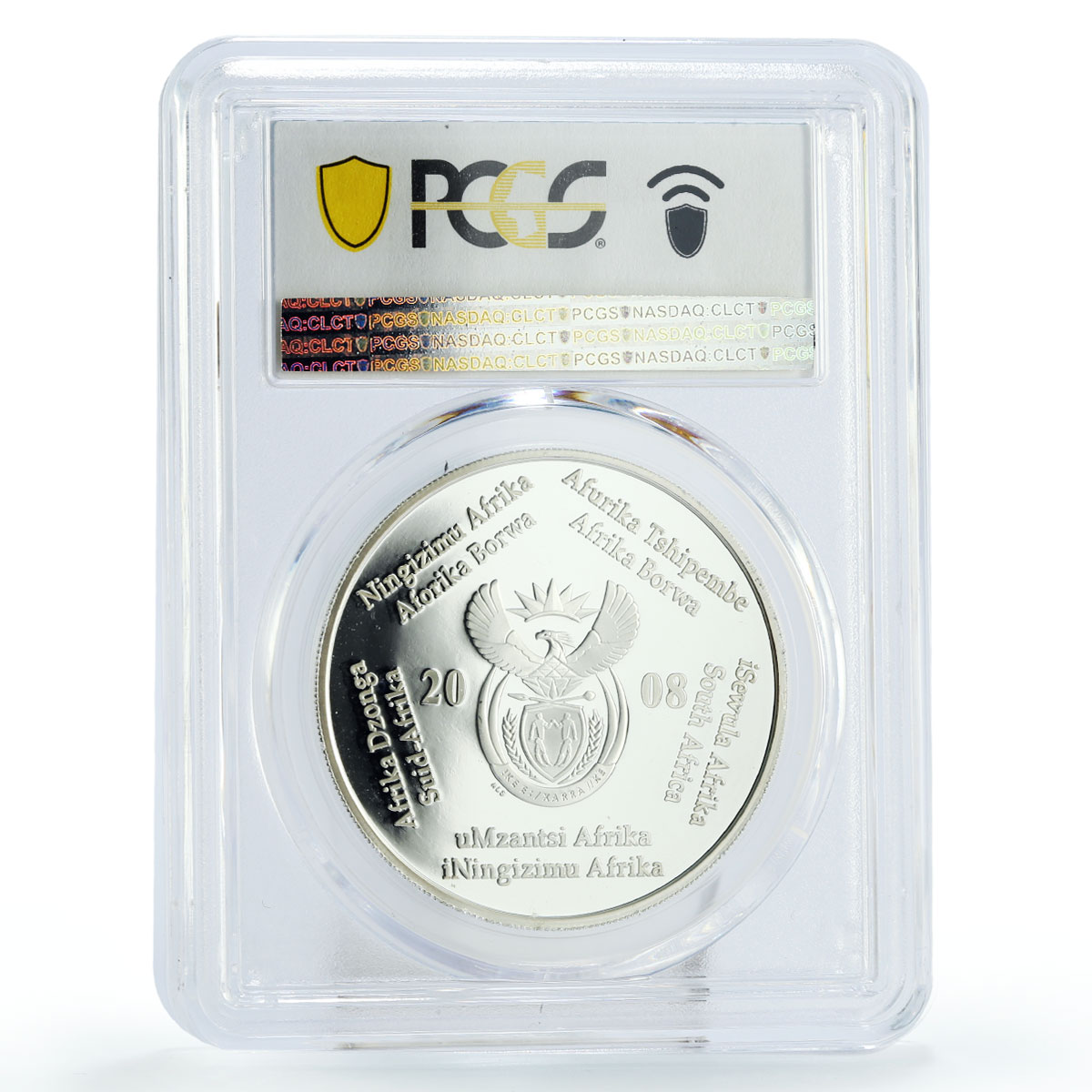 South Africa 2 rand International Polar Year Ship PR70 PCGS silver coin 2008