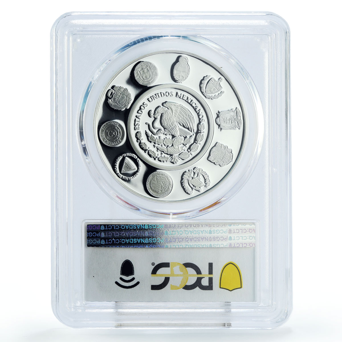 Mexico 5 pesos Acapulco Galleon Ship Clipper PR69 PCGS proof silver coin 2003