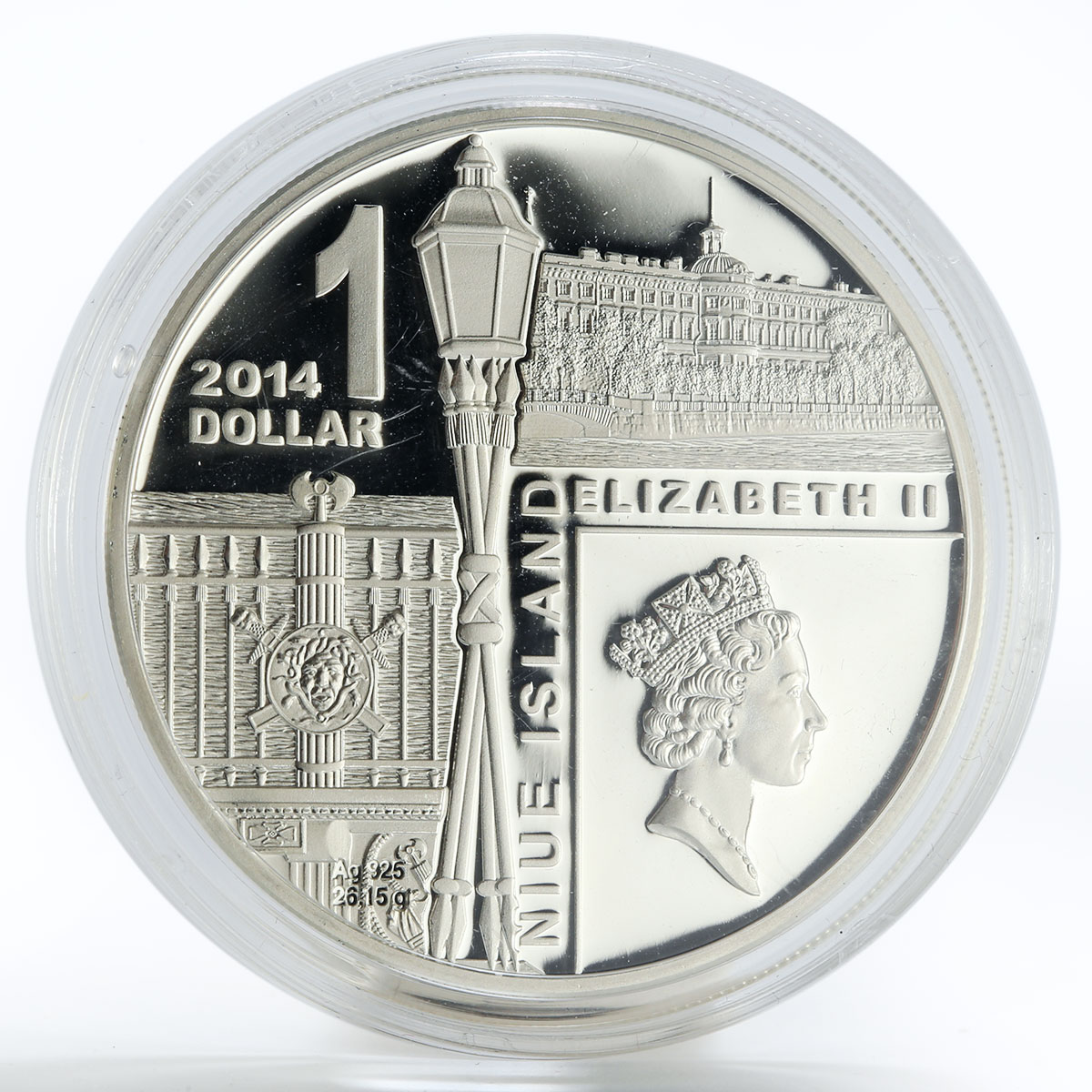 Niue 1 dollar Paul I Russian Emperor coins silver proof 2014