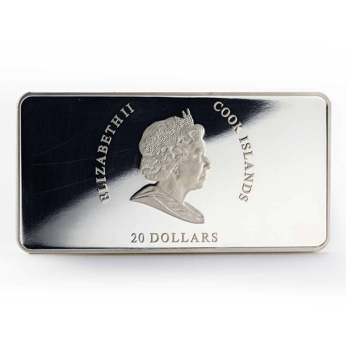 Cook Islands 20 dollars Francisco de Goya La Maja Desnuda Art silver coin 2010