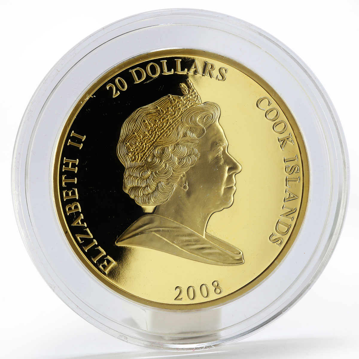 Cook Island 20 dollars Vatican City European Treasuries silver coin 2008