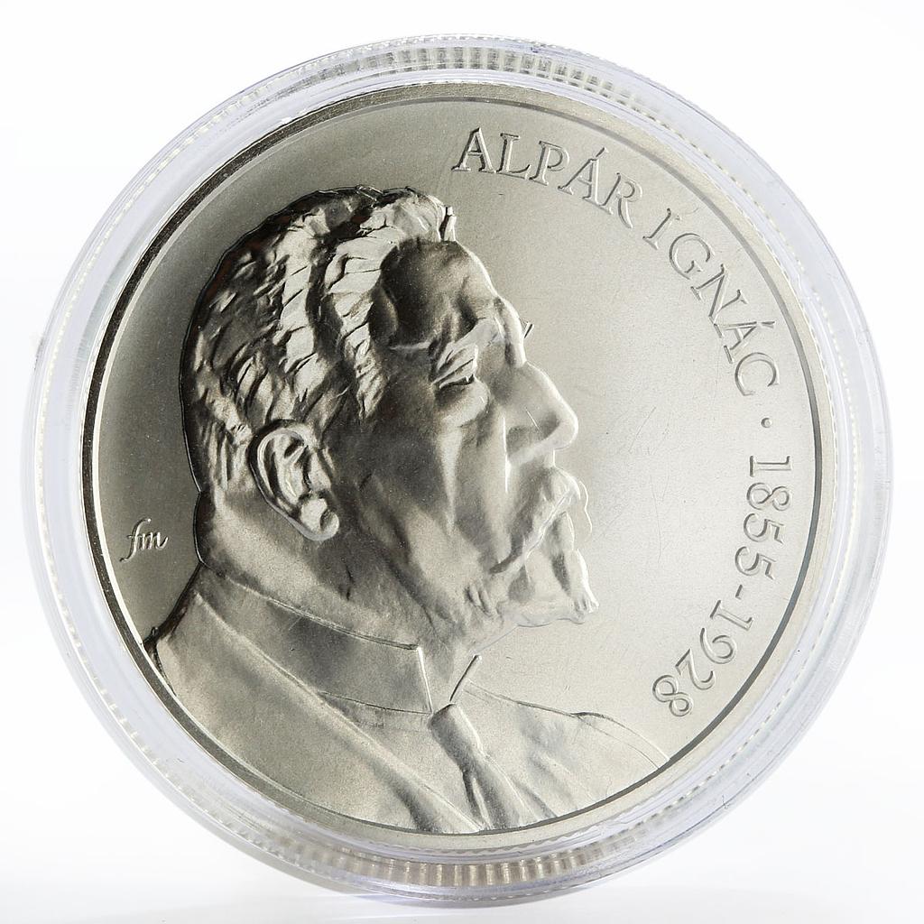 Hungary 5000 forint National Bank Ignac Alpar silver coin 2005