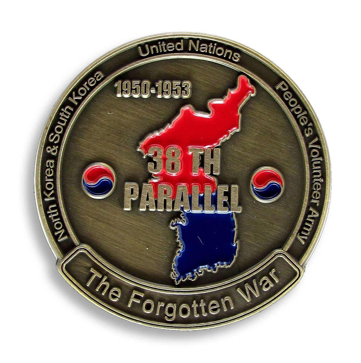 Army, Korean War, 38th Parallel, Volunteer Army, Woe, The Forgotten War, Token