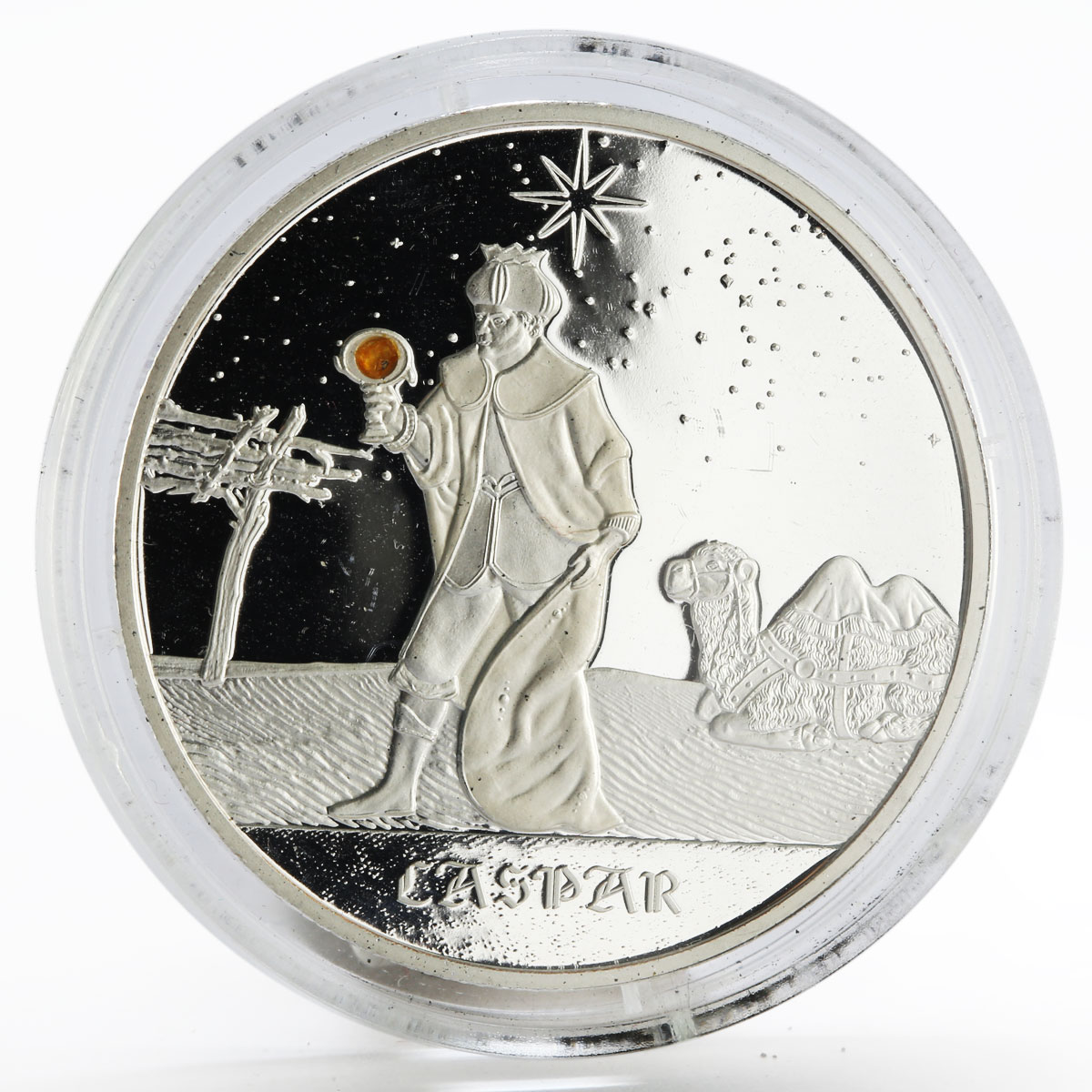 Malta 100 liras set of 3 Three Wise Men of the East proof silver coins 2005