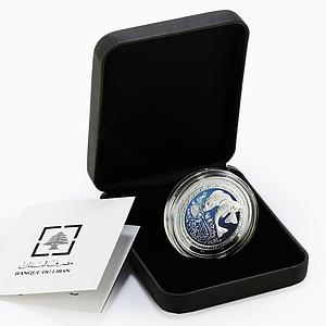 Lebanon 5 livres Zodiac Signs Pisces Fish proof silver coin 2013