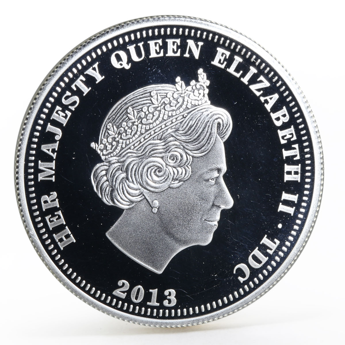 Tristan da Cunha 1 guinea The History of the Guinea George III silver coin 2013