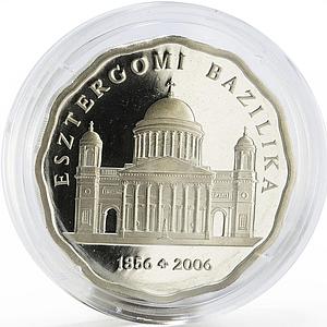 Hungary 5000 forint Architecture series Basilica of Esztergom silver coin 2006