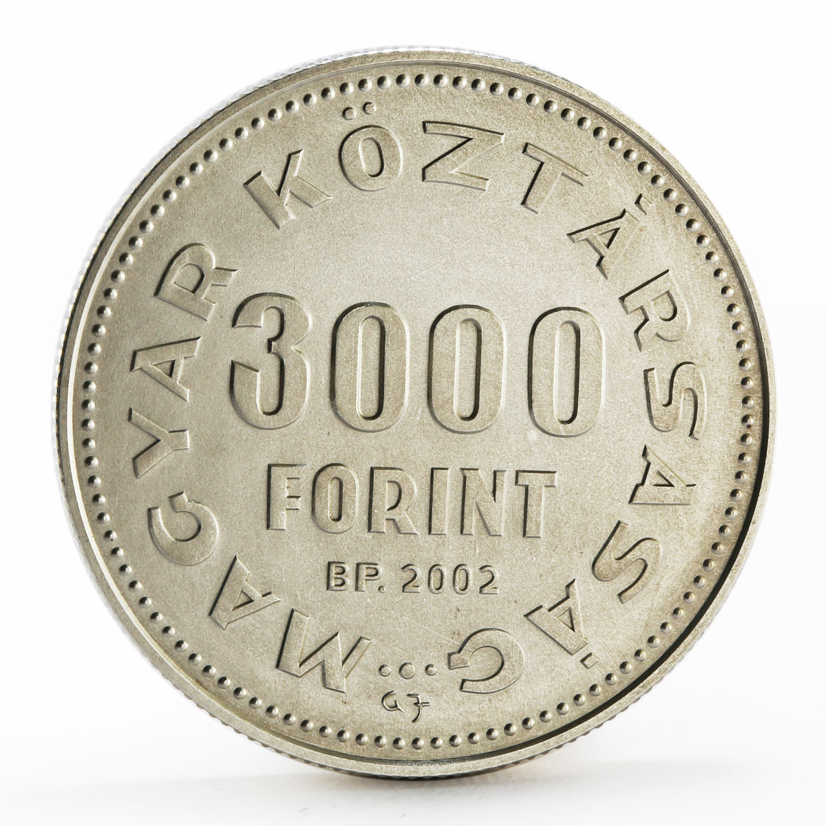 Hungary 3000 forint Centennial of Birth of Margit Kovacs silver coin 2002